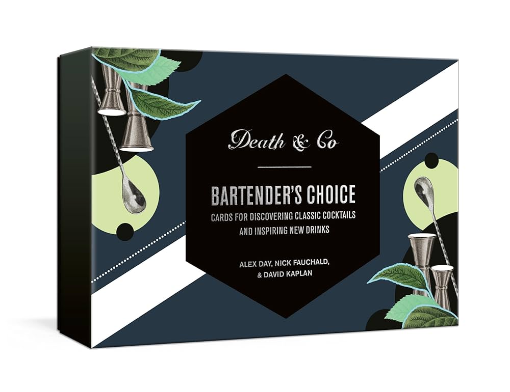 Bartender's Choice Cocktail Cards by Death & Co