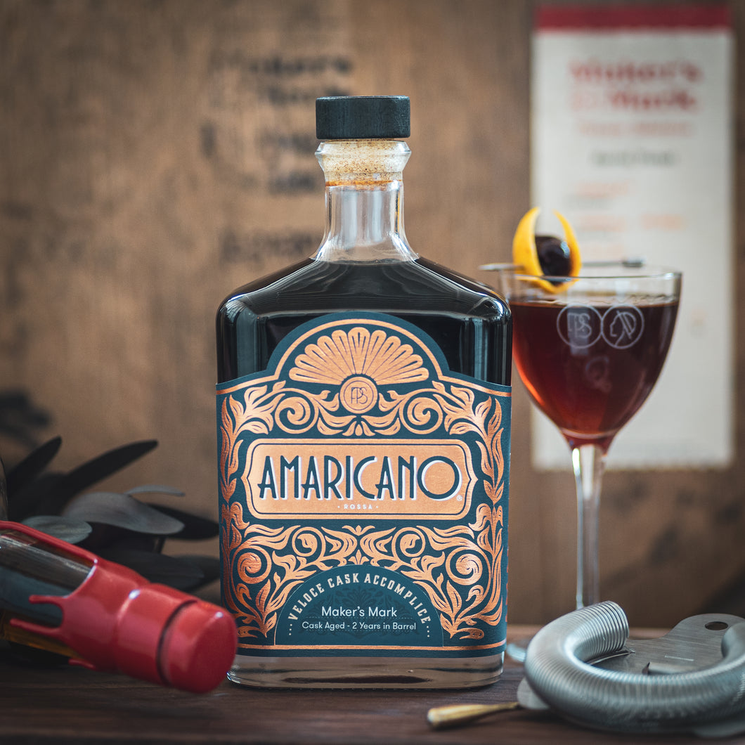 Amaricano Rossa Limited Edition Makers Mark Barrel Aged **New Release**