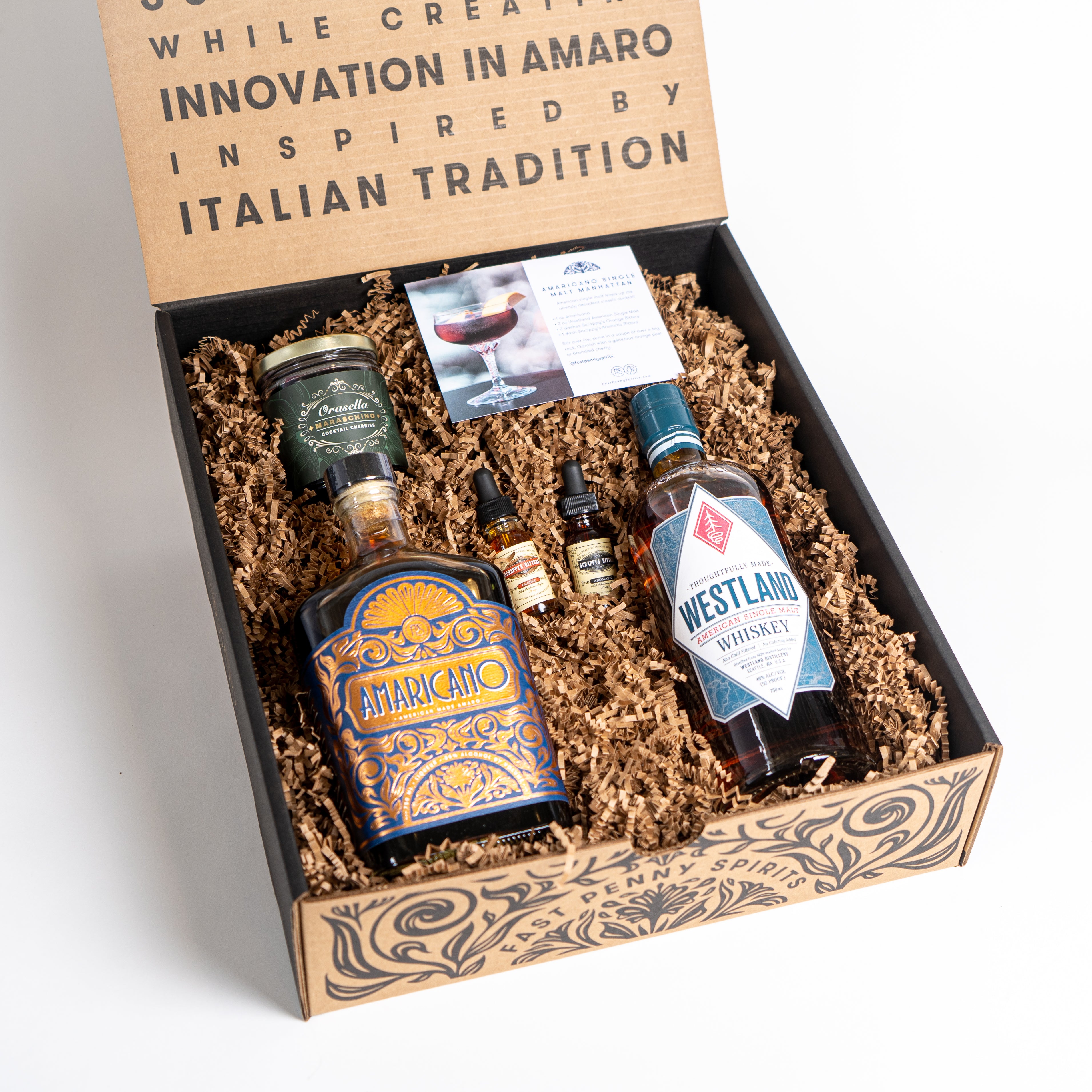 Amaricano Manhattan Kit w/ Westland American Single Malt